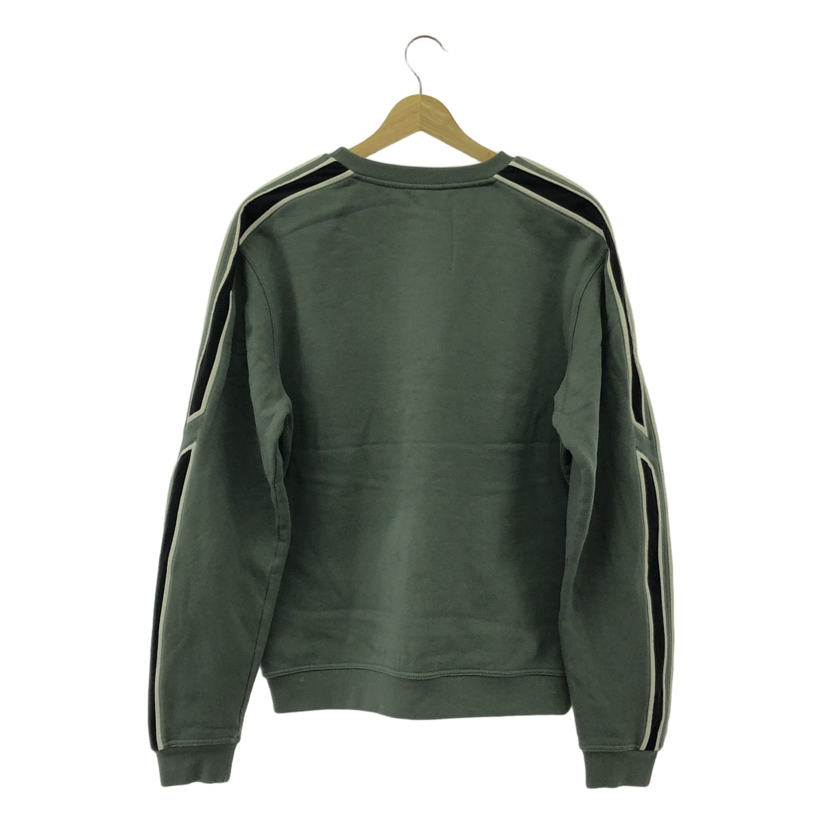 【美品】  HERMES / エルメス | ランH サイドライン スウェット トレーナー | S | グレー系 | メンズ