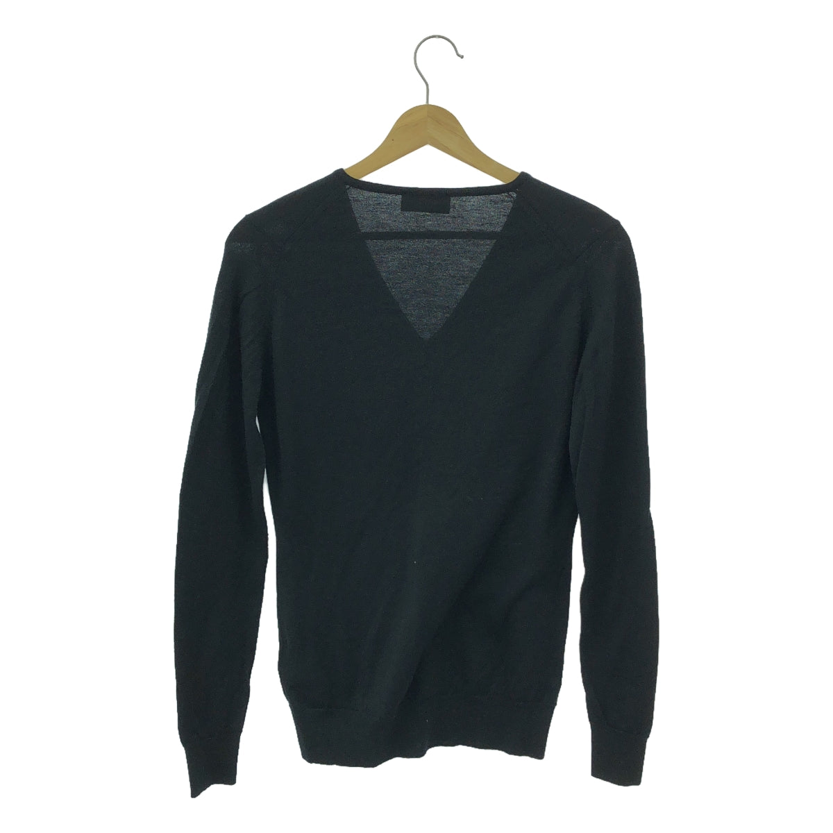 JOHN SMEDLEY / 존스 메들리 | 울 니트 풀오버 | S | 블랙 | 여성