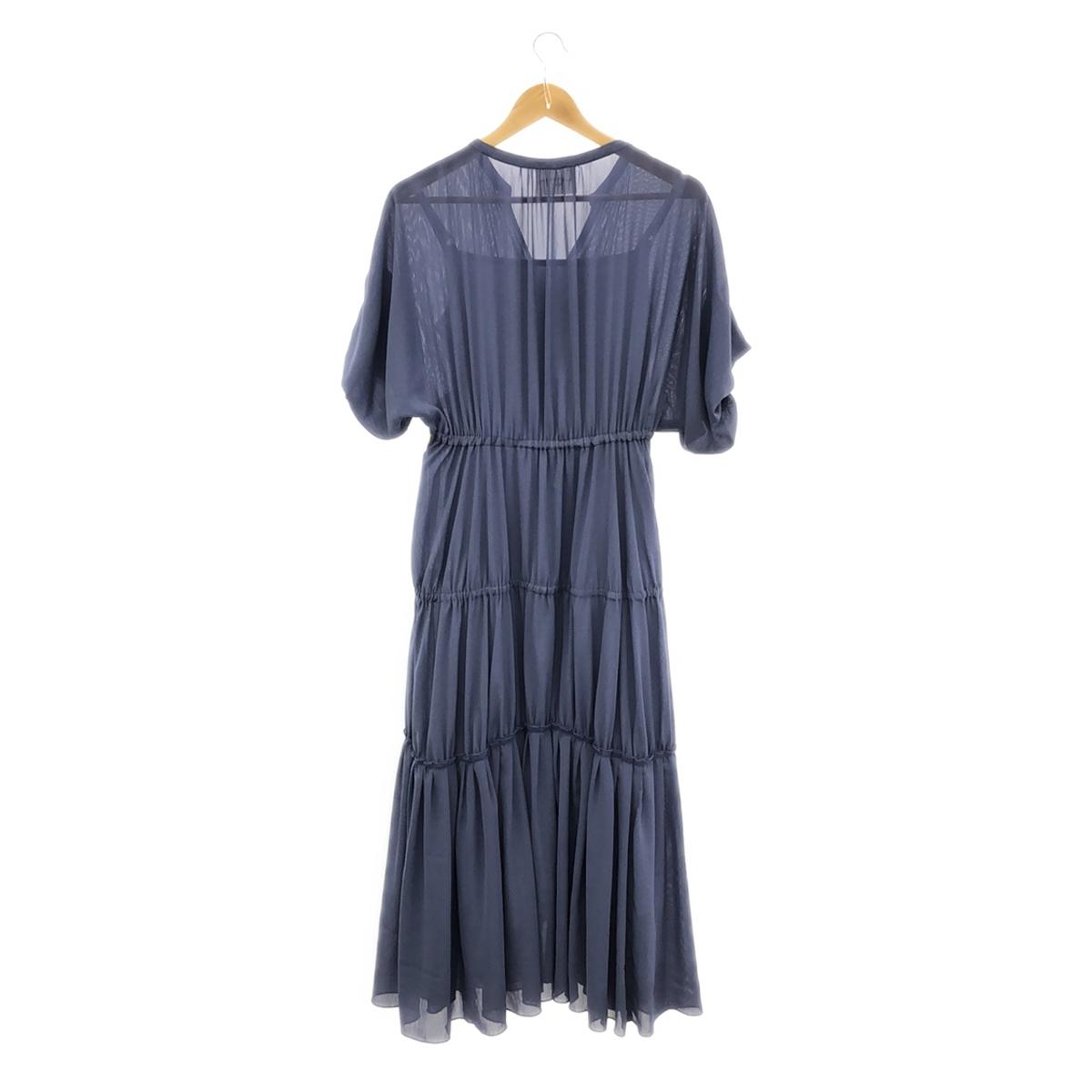 AMERI | SHEER TIERED DRESS | S | Women's