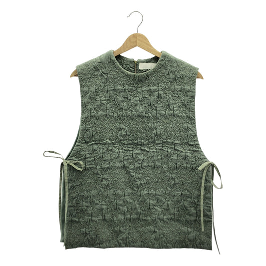 Heriter | Jacquard Side Ribbon Gilet Vest | 38 | Women's
