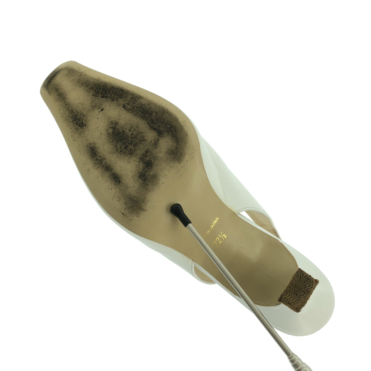 Mame Kurogouchi / マメクロゴウチ | 2023AW | Curved Line Sling Back