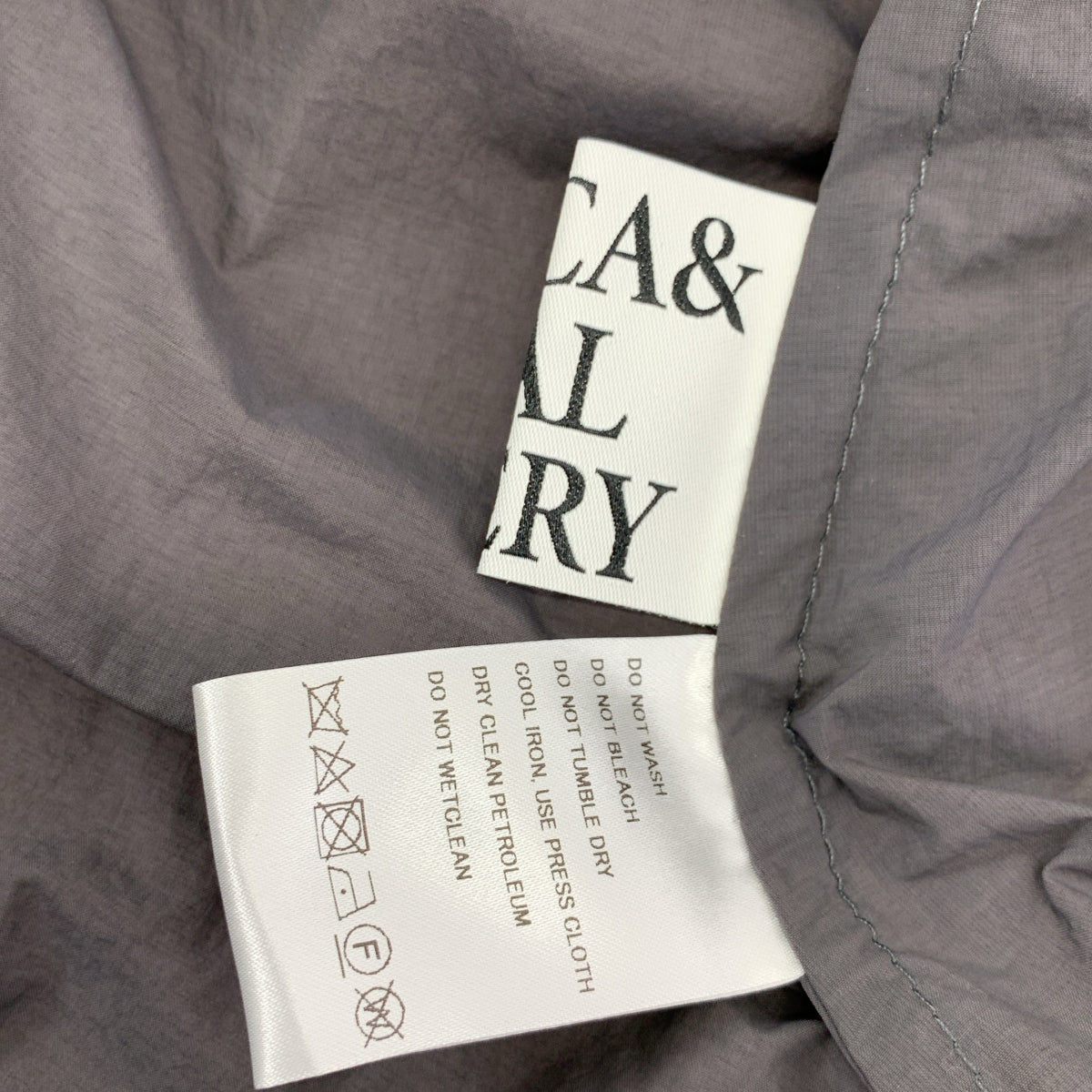 MICA&DEAL / マイカアンドディール | ウエストギャザーフーデッドロングコート | F |