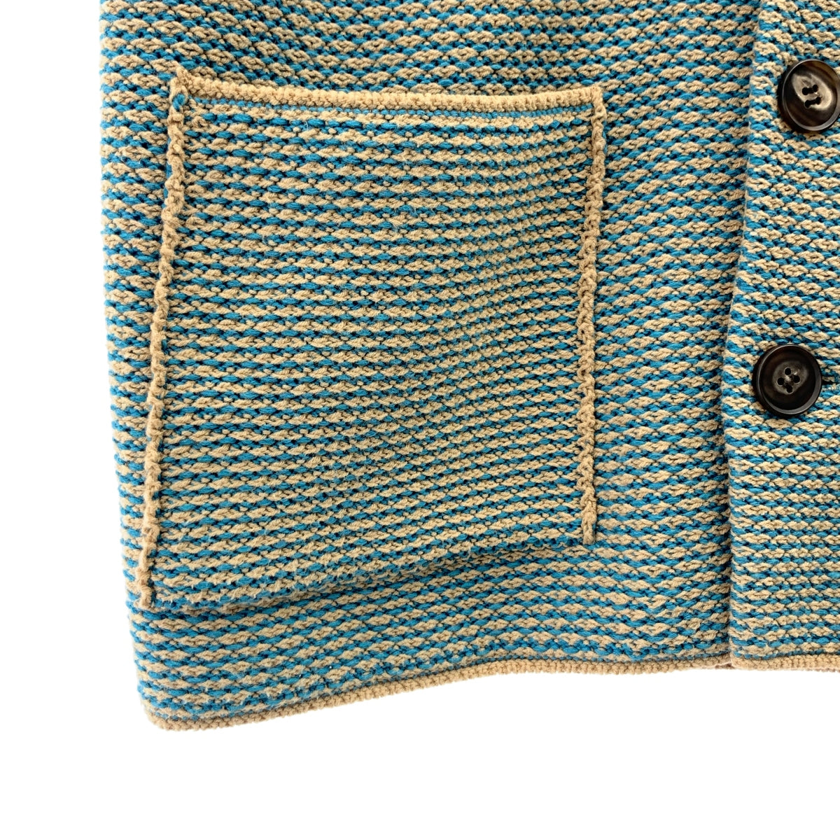 MATSUFUJI / 마츠후지 | 2023SS | Raven Pattern Knit Vest 니트 베스트 | 2 | 맨즈