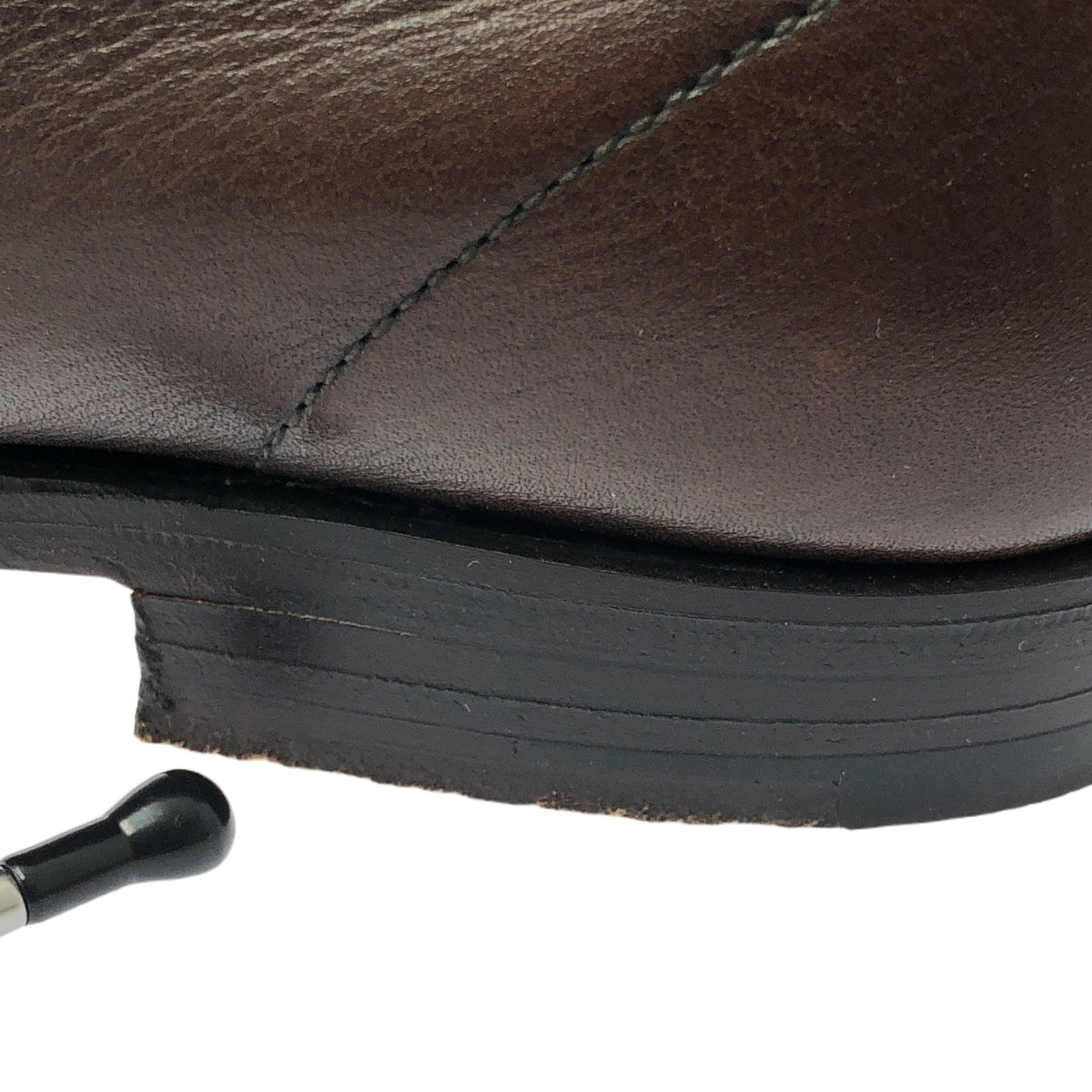 CROCKETT&JONES / クロケット&ジョーンズ | × BARNEYS NEWYORK 別注 SELHURST セルハースト / レザー コインローファ | 8 1/2 E | ブラウン | メンズ