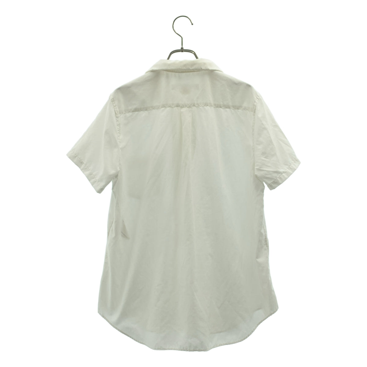 COMME des GARCONS COMME des GARCONS / 콤콤 | 폴리에스테르 제품 가공 둥근 칼라 셔츠 블라우스 | L |