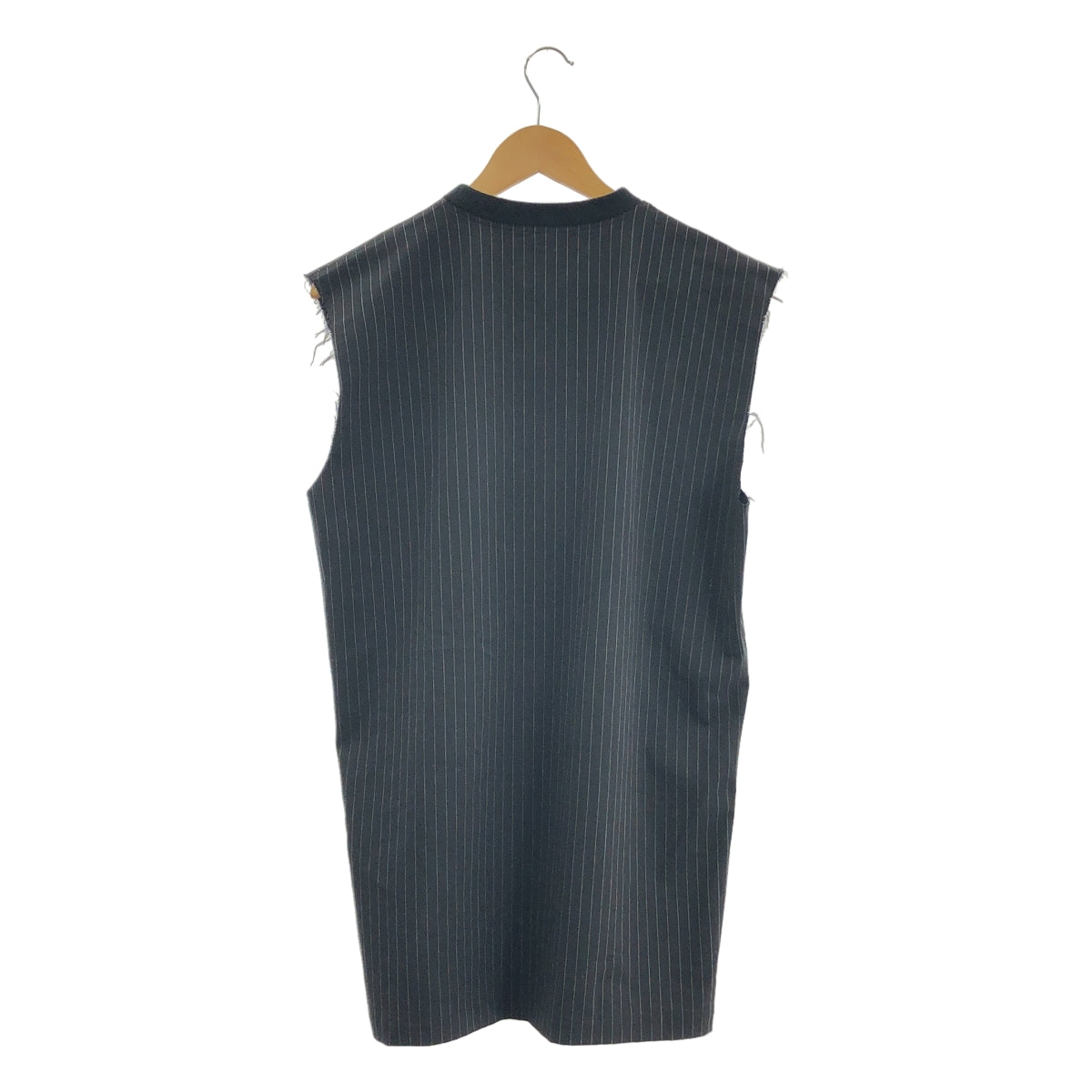 DISCOVERED / ディスカバード | ストライプ サイドジップ プルオーバーベスト | 3 | メンズ