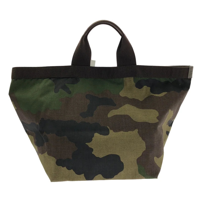 HERVE CHAPELIER / エルベシャプリエ | 725W カモフラ柄 舟形 トートL バッグ / 迷彩 |