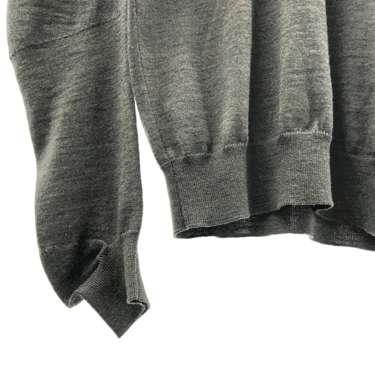 Maison Martin Margiela / メゾンマルタンマルジェラ | 2014AW | ウール 変形スリーブ クルーネック ニット | M | レディース