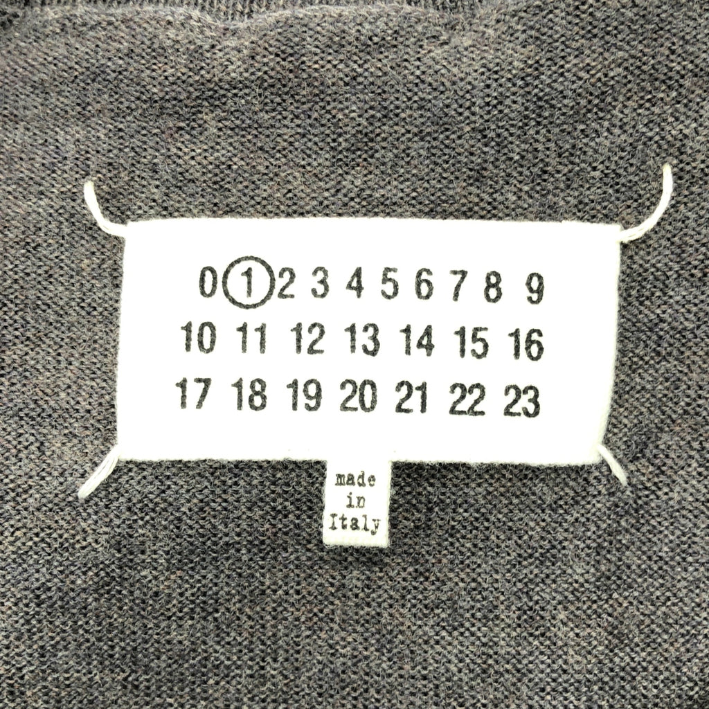 Maison Martin Margiela / メゾンマルタンマルジェラ | 2014AW | ウール 変形スリーブ クルーネック ニット | M | レディース