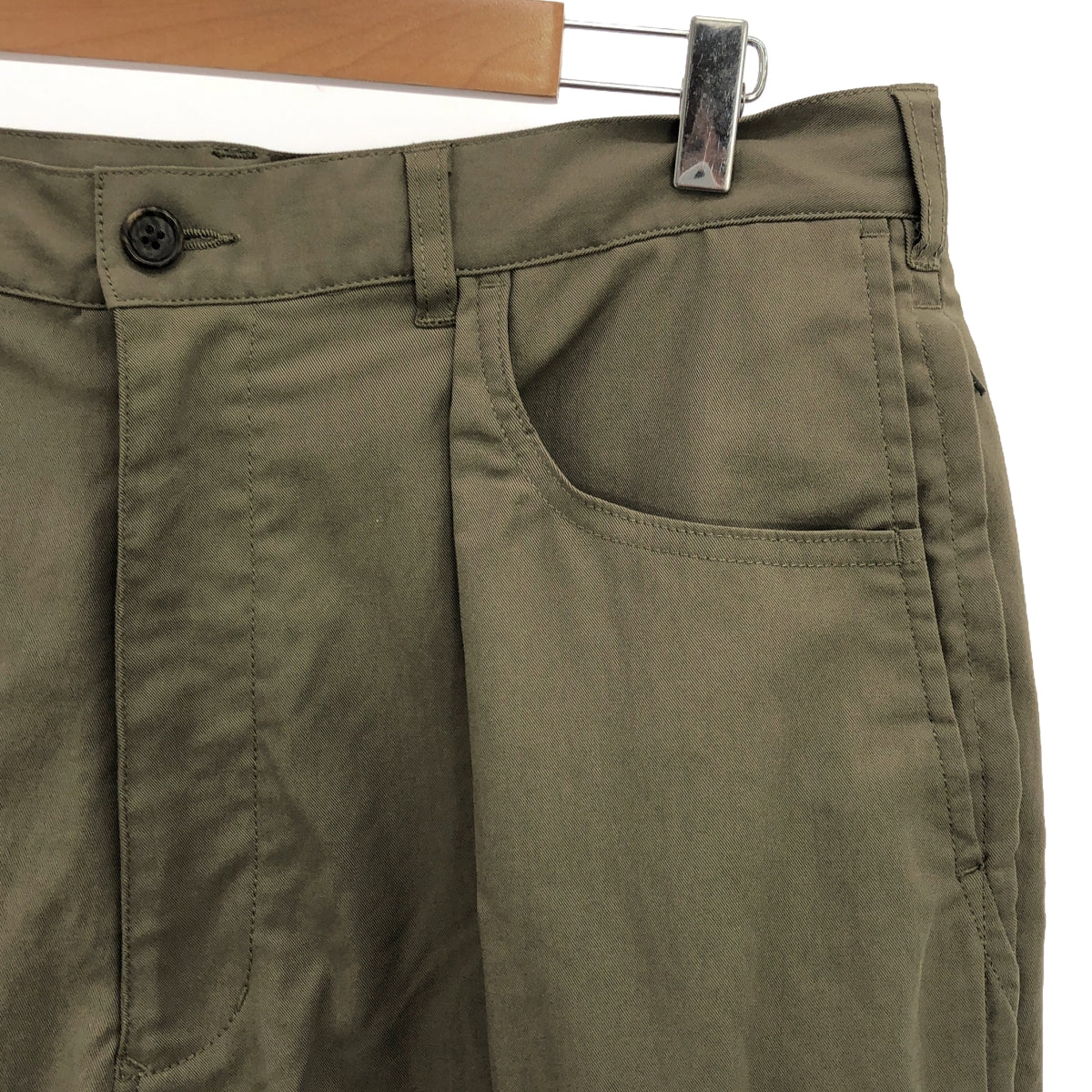 BROCHURE | 1P CHINO PANTS / Drawstring Tuck Chino Pants | L | Men's