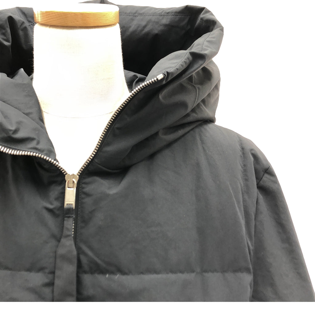 【美品】  JIL SANDER+ / ジルサンダープラス | 2020AW | フルジップ オーバー ダウン コート フーディ | 32 | ダークネイビー | レディース
