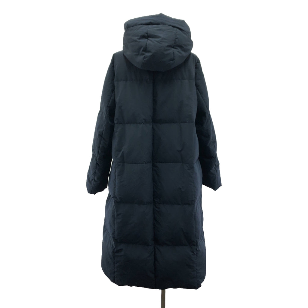 【美品】  JIL SANDER+ / ジルサンダープラス | 2020AW | フルジップ オーバー ダウン コート フーディ | 32 | ダークネイビー | レディース