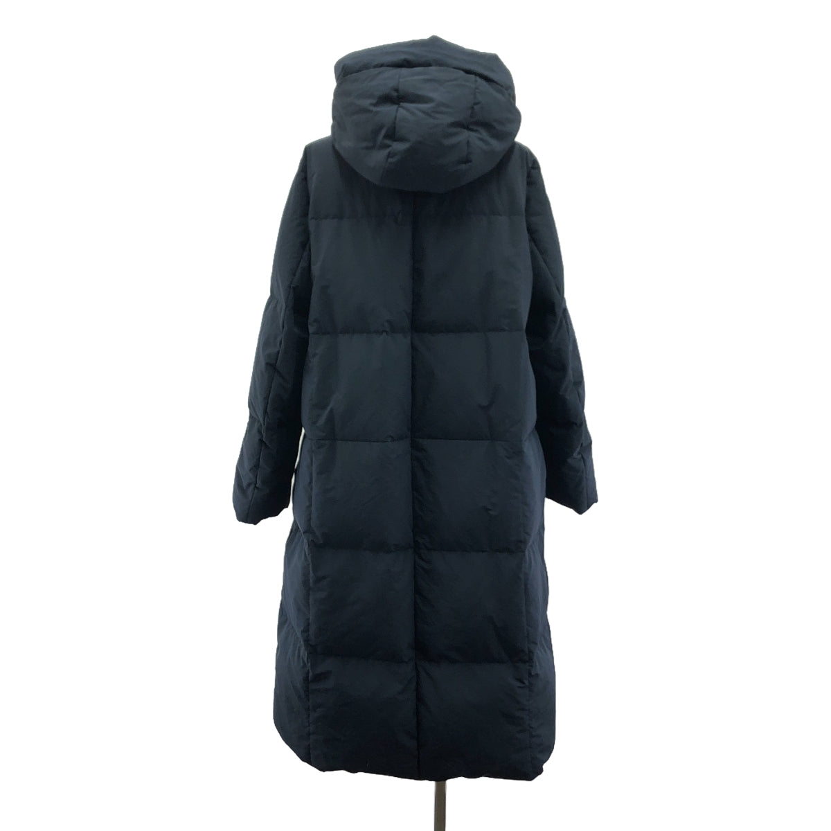 【美品】  JIL SANDER+ / ジルサンダープラス | 2020AW | フルジップ オーバー ダウン コート フーディ | 32 | ダークネイビー | レディース