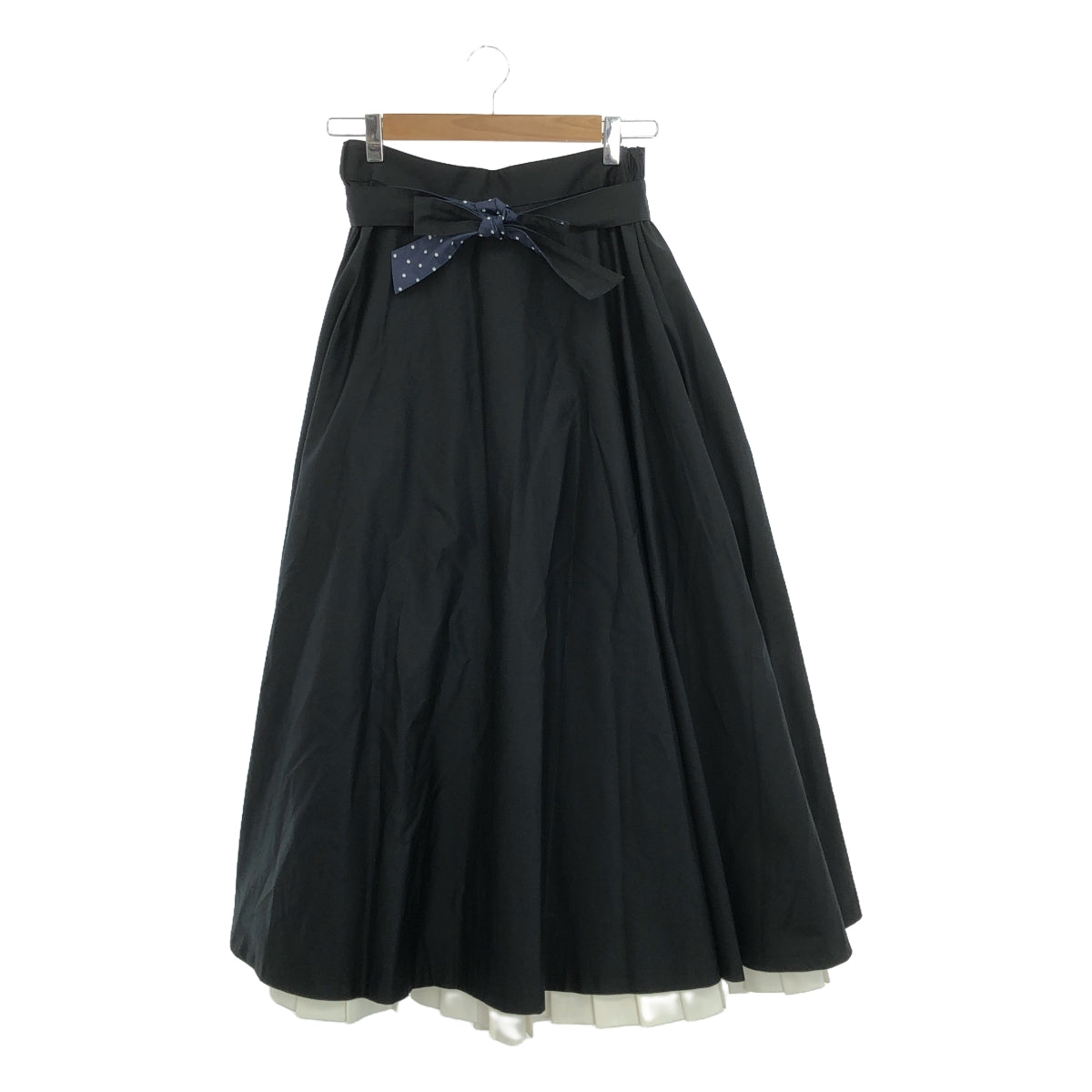 madder madder / マダマダ | reversible skirt 裾プリーツ ドット リバーシブルスカート | F | レディース