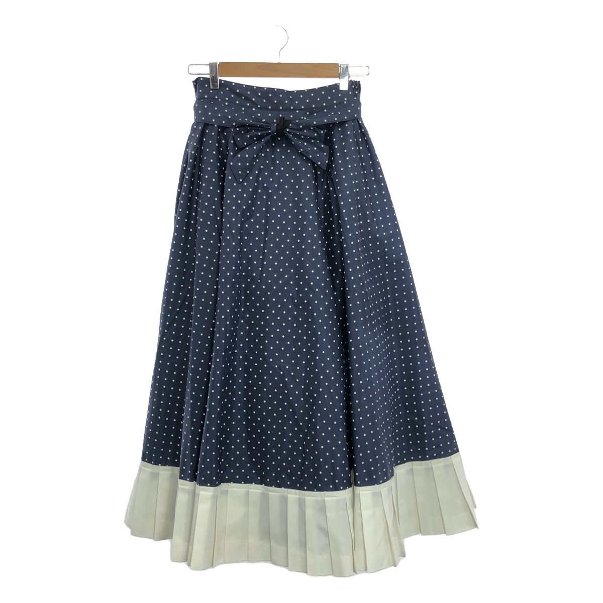 madder madder / マダマダ | reversible skirt 裾プリーツ ドット リバーシブルスカート | F | レディース