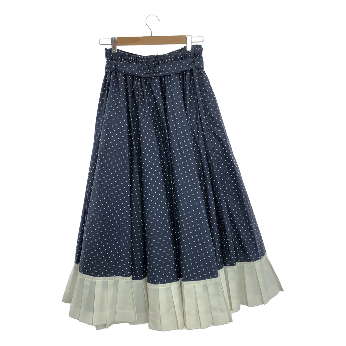 madder madder / マダマダ | reversible skirt 裾プリーツ ドット リバーシブルスカート | F | レディース