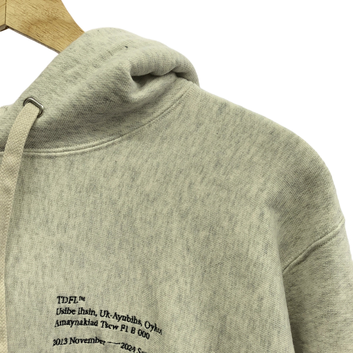 TODAYFUL / トゥデイフル | 2024AW | Useful Sweat Parka / ロゴ | F | グレー | レディース TODAYFUL / トゥデイフル | 2024AW | Useful Sweat Parka / ロゴ