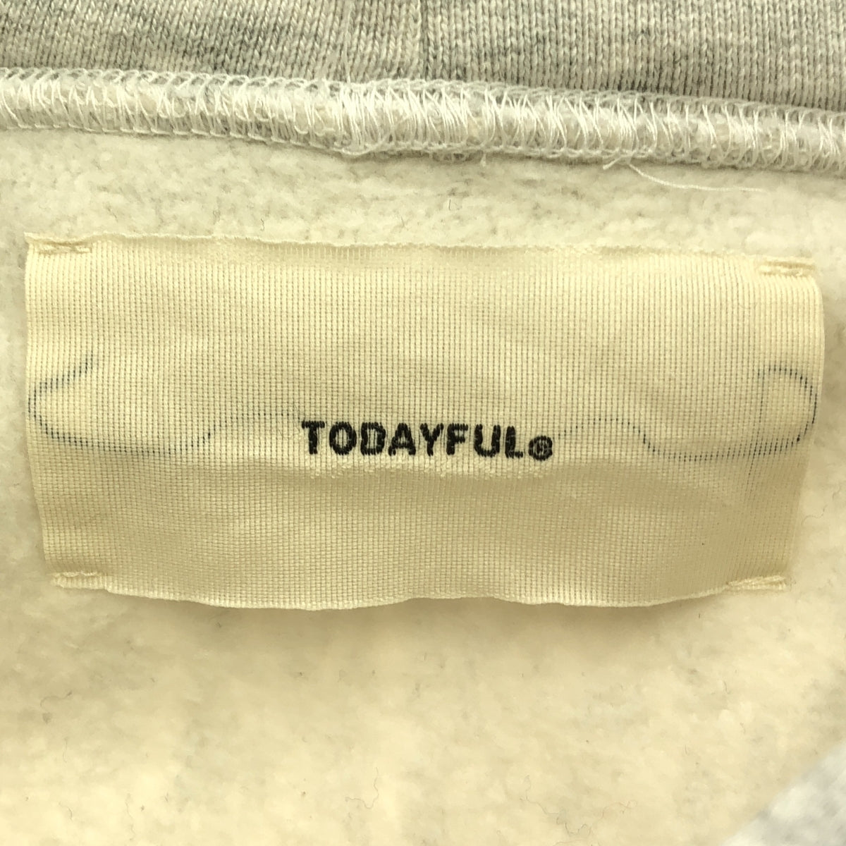TODAYFUL / トゥデイフル | 2024AW | Useful Sweat Parka / ロゴ