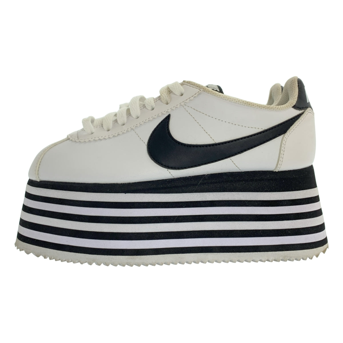 COMME des GARCONS / 콤데 갤슨 | × NIKE / CORTEZ Platform 코르테츠 플랫폼 스니커즈 | 23cm | 여성