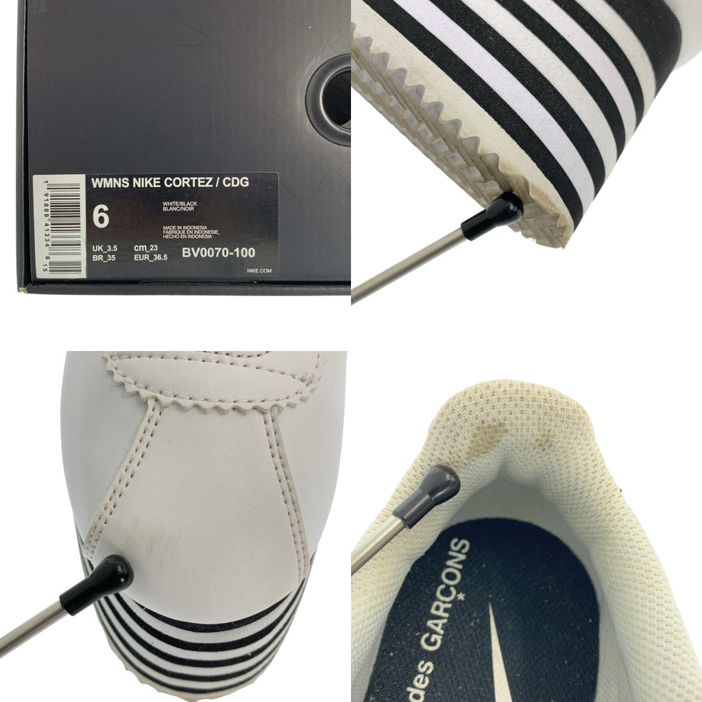 COMME des GARCONS / 콤데 갤슨 | × NIKE / CORTEZ Platform 코르테츠 플랫폼 스니커즈 | 23cm | 여성