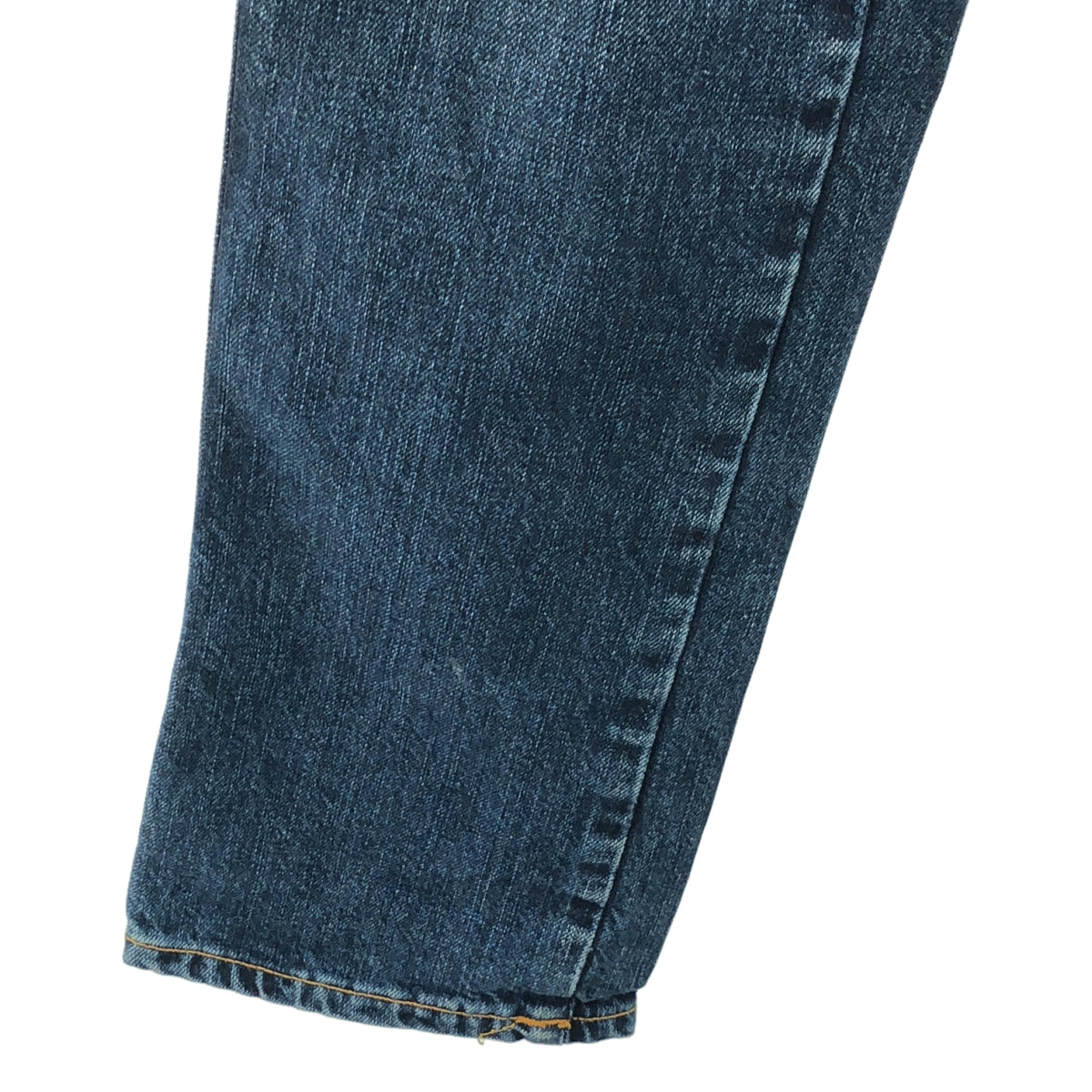 Nudie Jeans / ヌーディージーンズ | レザーパッチ デニムパンツ | 30 | インディゴ | メンズ
