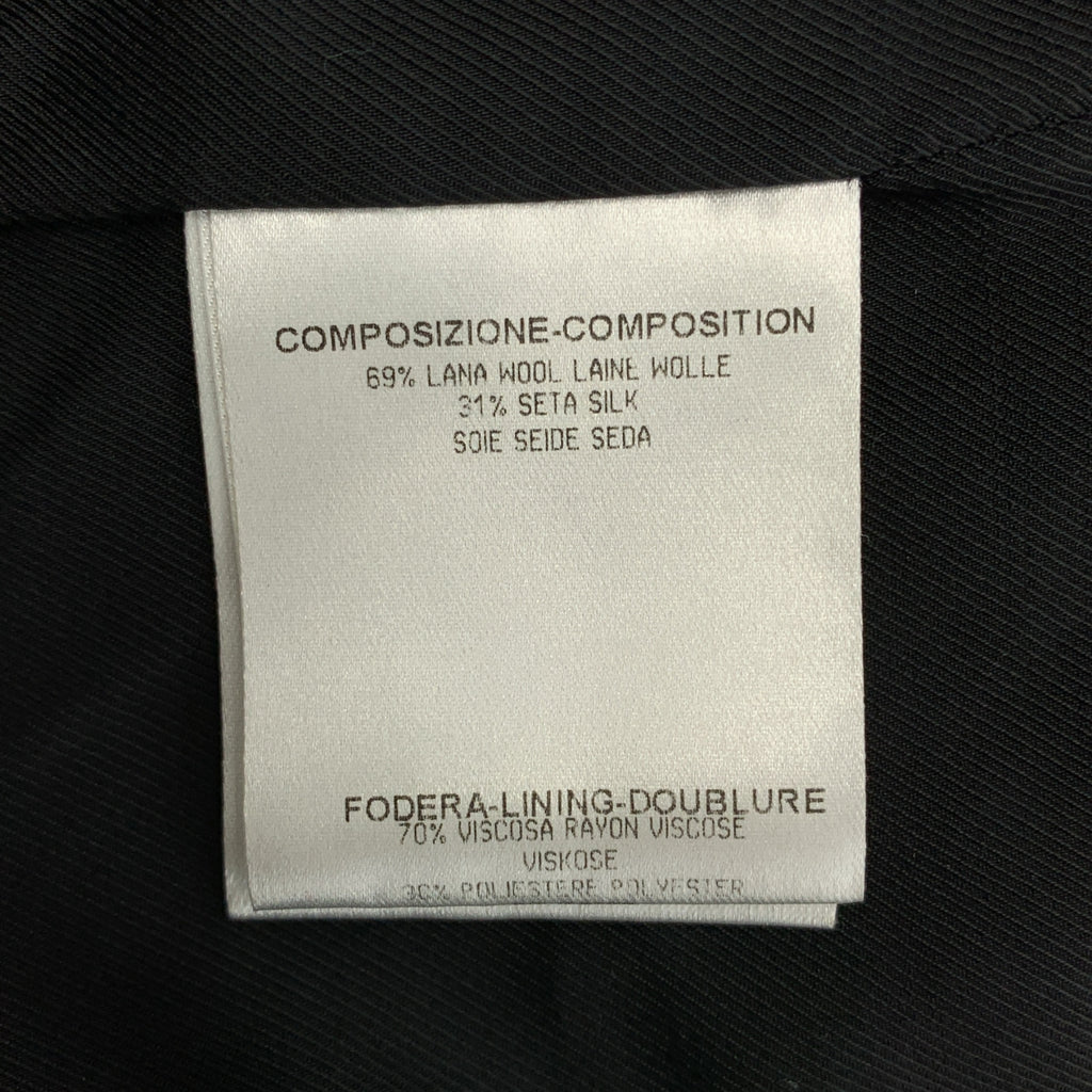 GUCCI / 구찌 | 인터로킹 GG 로고 엠브로이드 2B 테일러드 재킷 / 총 안감 | 44 | 블랙 | 여성