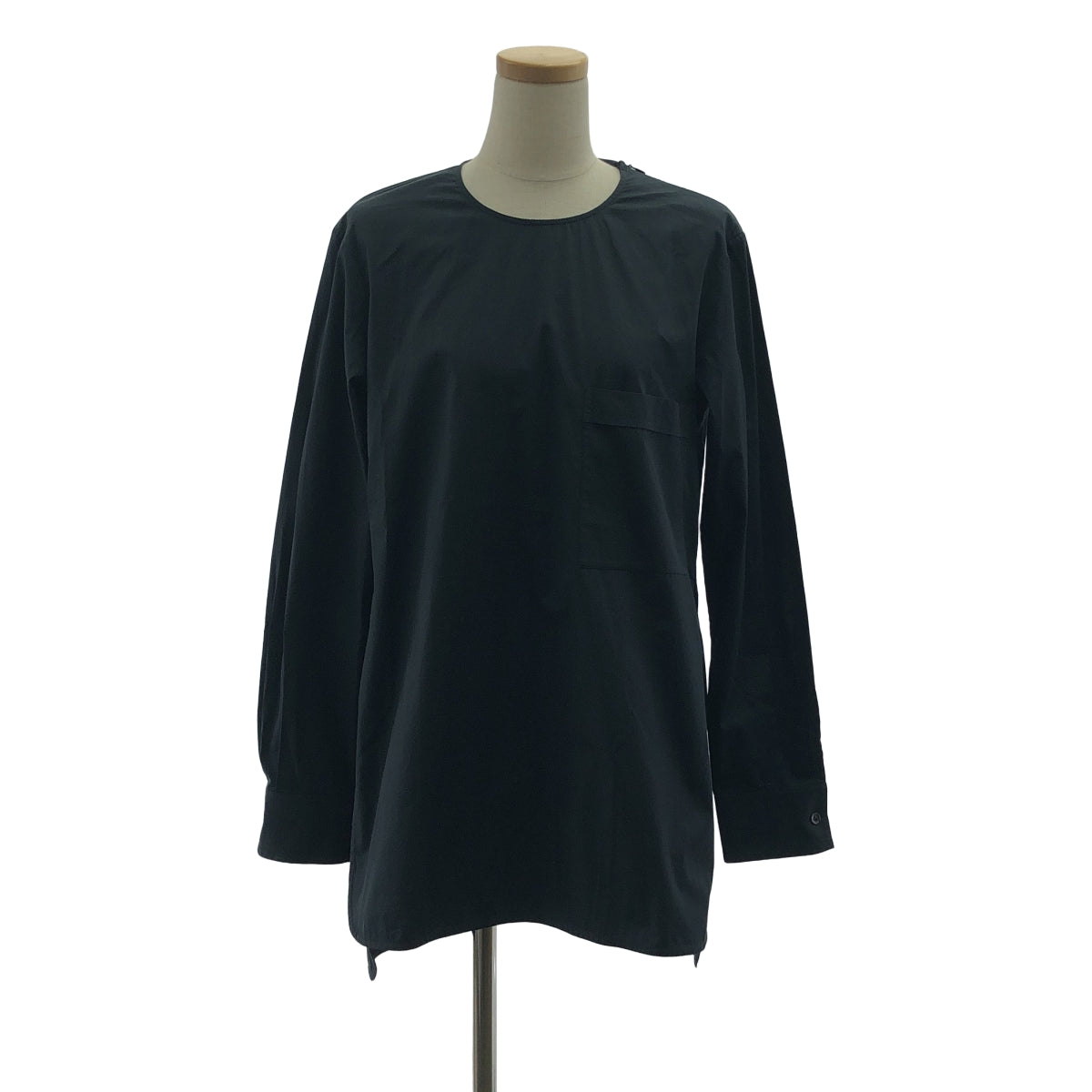 CELINE | Phoebe 肩膀拉鍊開衩襯衫 | 36 | 黑色 | 女款
