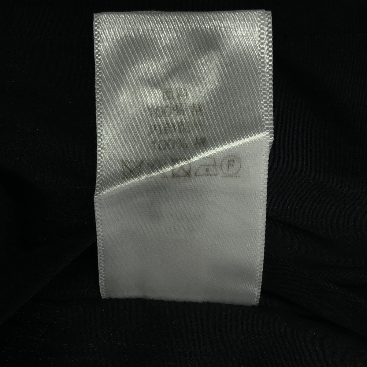 CELINE / 셀린느 | 피비 어깨 숄더 지퍼 슬릿 블라우스 | 36 | 블랙 | 여성