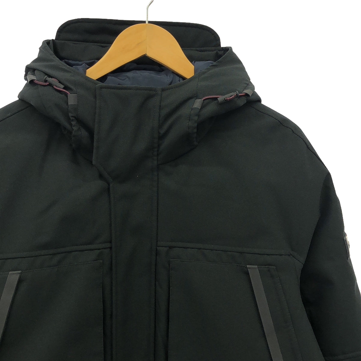 TOMMY HILFIGER | TH TECH Padded Military Jacket | 1 | Black | Men's