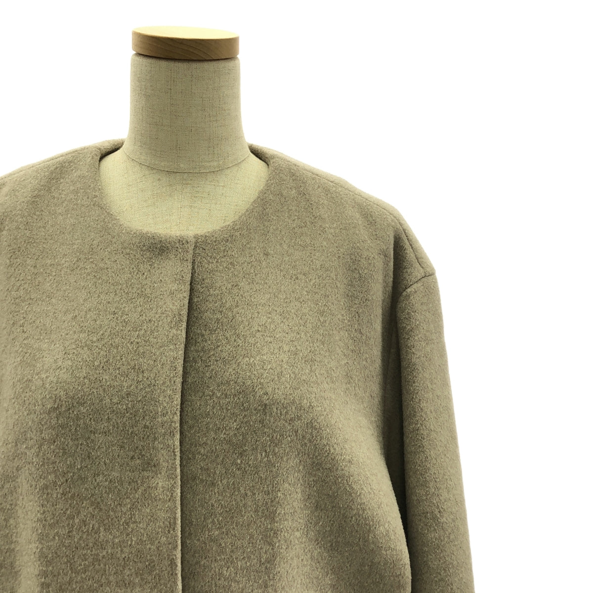 JOURNAL STANDARD relume | 2023AW | Superfine Beaver Crew Neck Coat | 38 | Women's