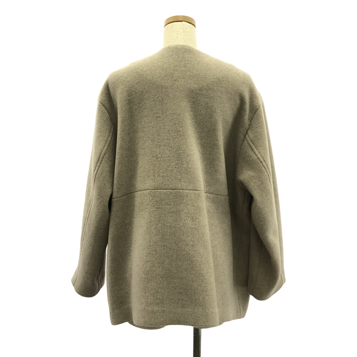 JOURNAL STANDARD relume | 2023AW | Superfine Beaver Crew Neck Coat | 38 | Women's