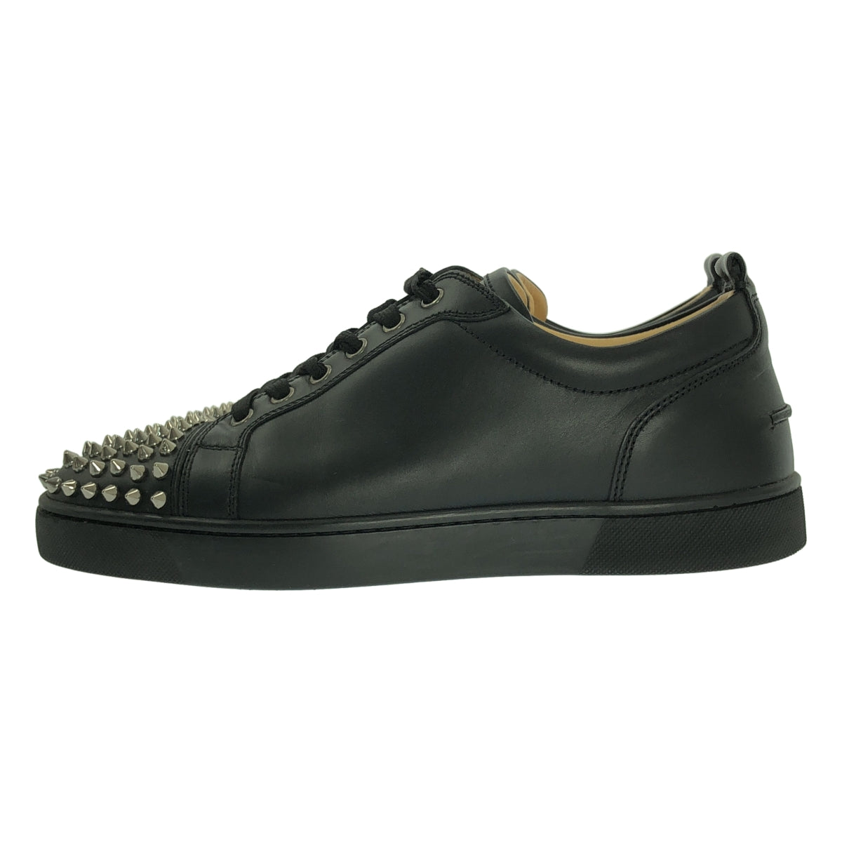 Christian Louboutin / クリスチャンルブタン | スタッズ レザー ローカットスニーカー | 40 1/2 | メンズ