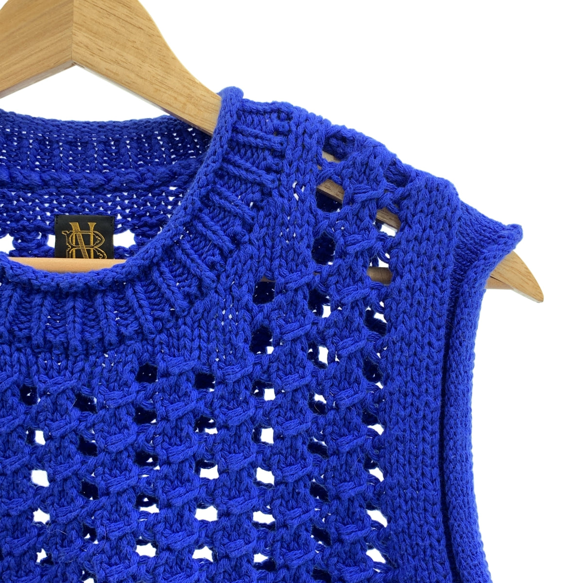 BATONER / バトナー | BIG MESH VEST ビッグ メッシュ ベスト | 1 | ブルー | レディース