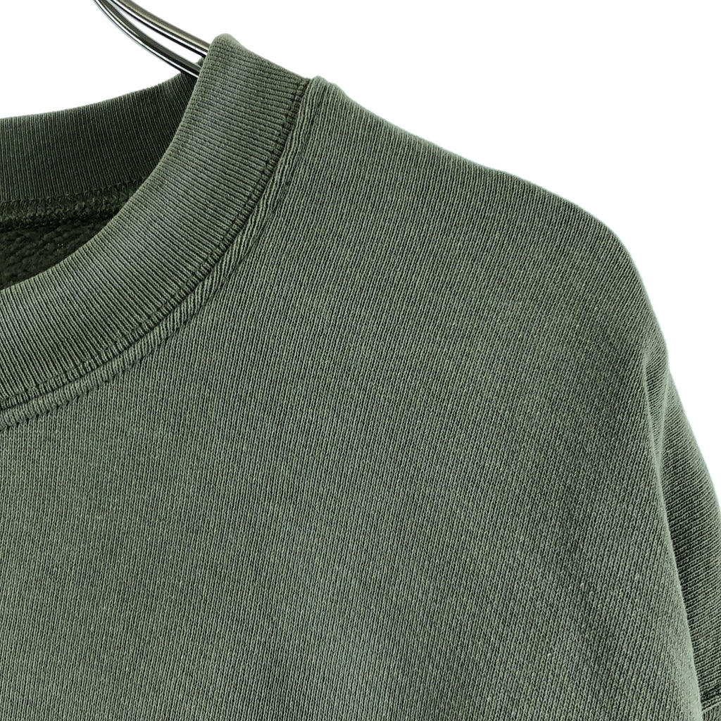 Maison Margiela / メゾンマルジェラ | 2023AW | Memory Of / ダメージ加工 カットオフ ロゴ クロップド スウェット | M | レディース