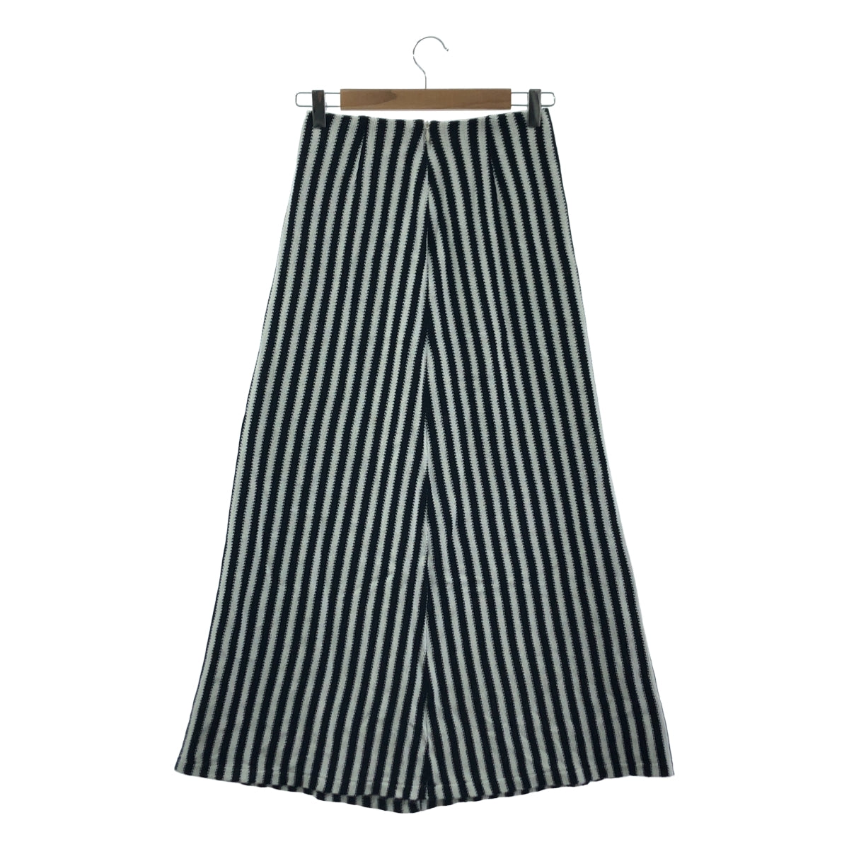 CITYSHOP / シティショップ | 2023SS | RUSSELL STRIPE SKIRT ラッセルストライプスカート | F | ブラック / ホワイト | レディース