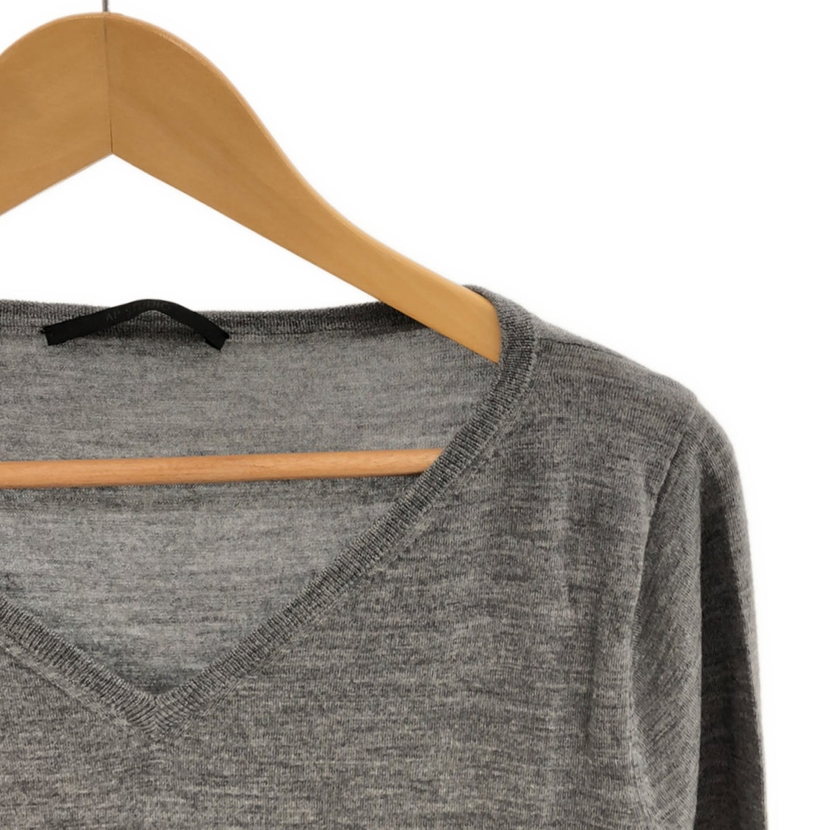 AP STUDIO | Wide V-neck pullover | F | Gray | Women's