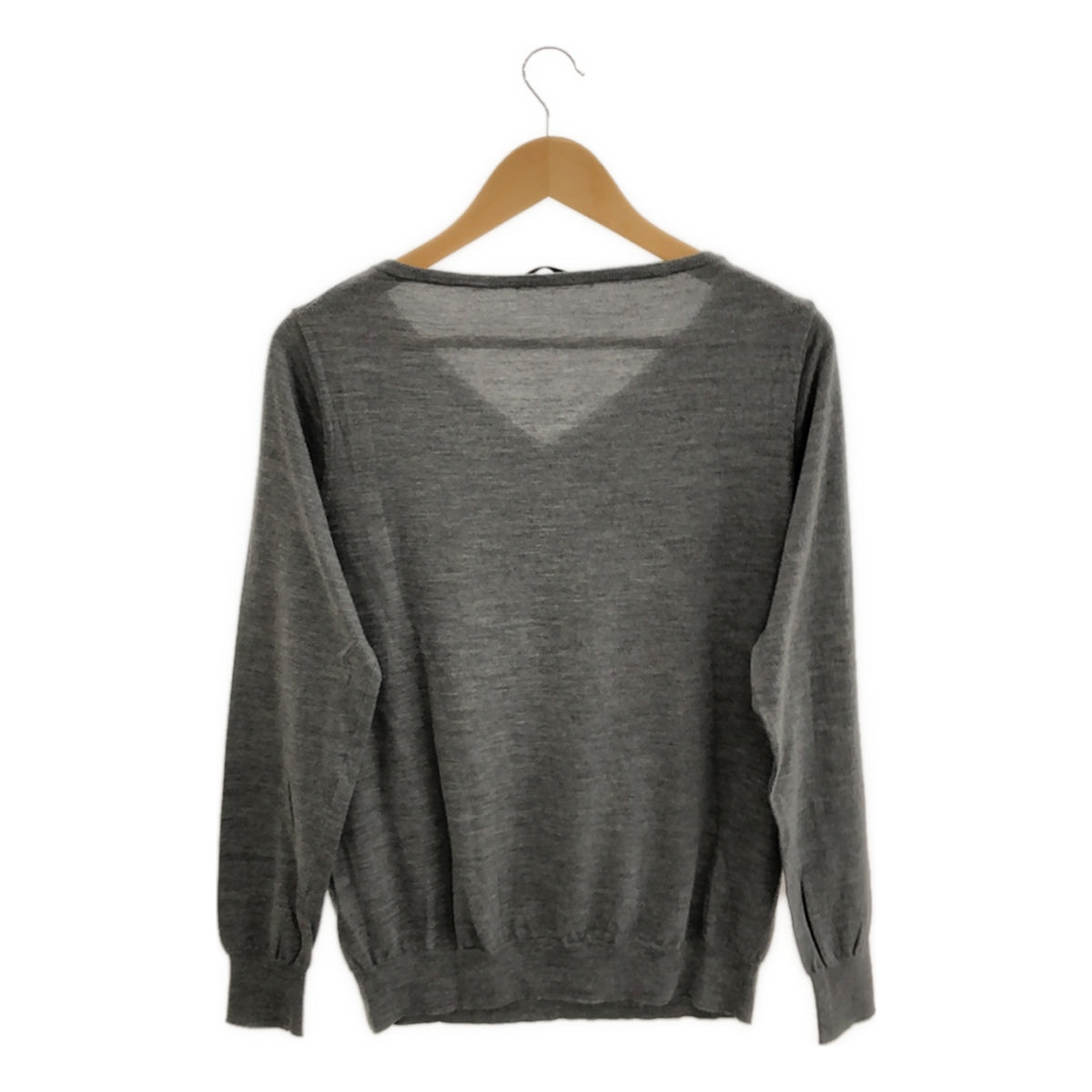 AP STUDIO | Wide V-neck pullover | F | Gray | Women's