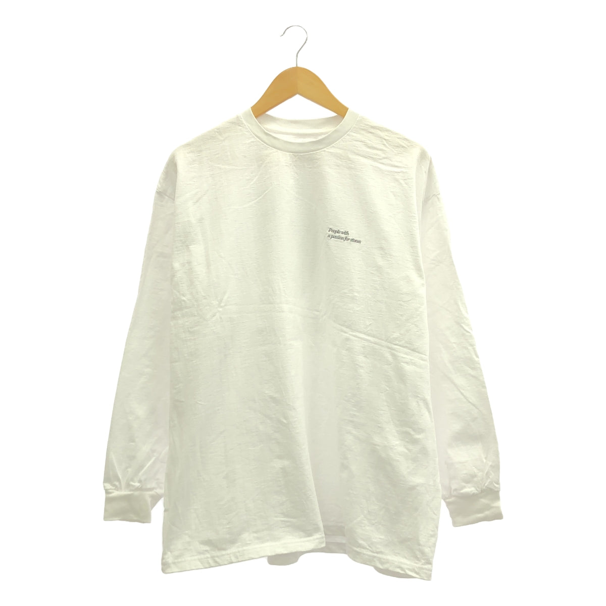 Graphpaper / Graphpaper | 2022AW | ×chum! Oversized L/S Tee Yakumo Stone | F | Men's