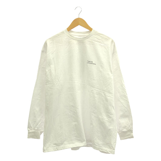 Graphpaper / 그래프 종이 | 2022AW | ×chum! Oversized L/S Tee 야쿠모이시 | F | 남성