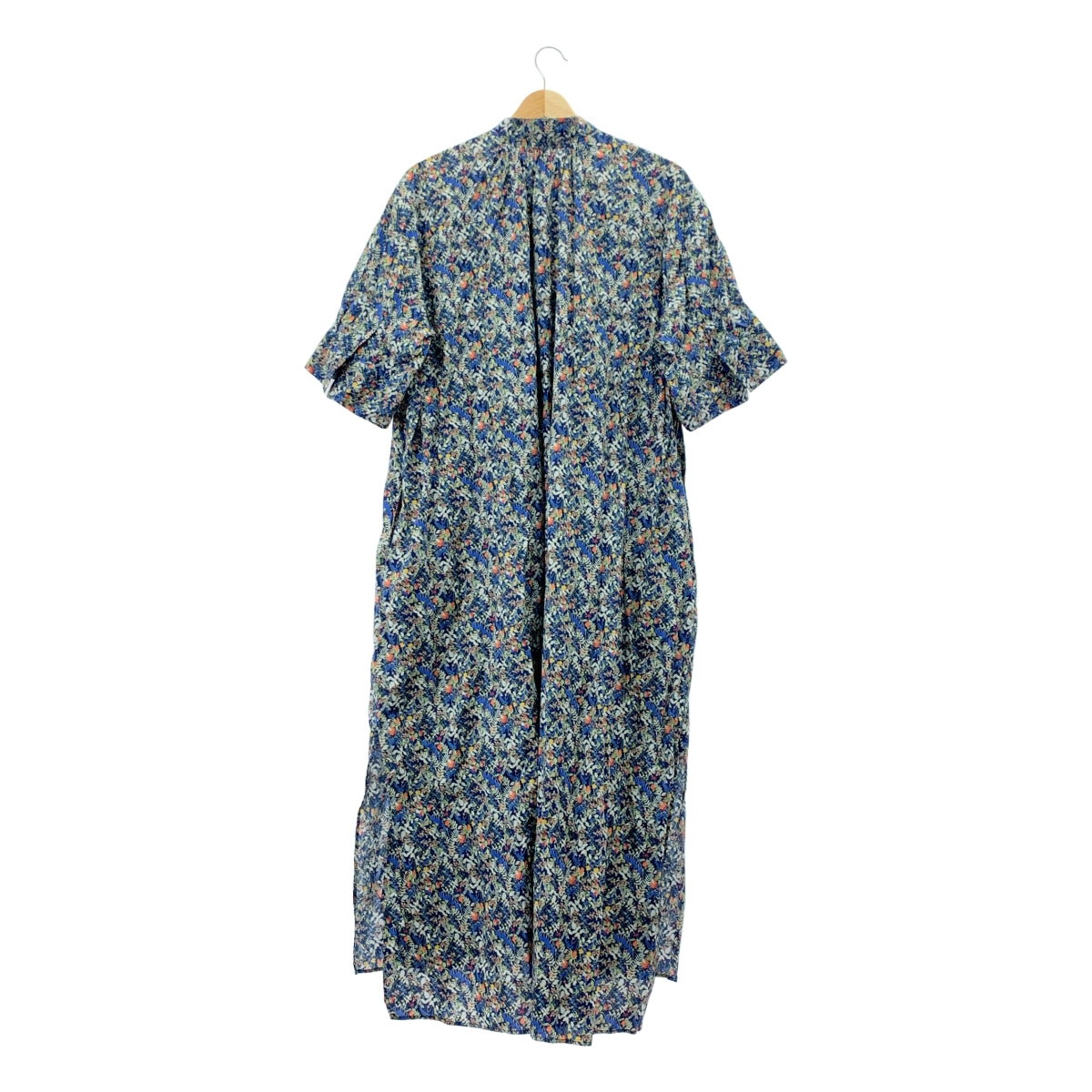 UNION LAUNCH / 유니온 런치 | × Ron Herman / 론하만 별주 리버티 프린트 플라워 밴드 칼라 반소매 셔츠 원피스 | F |