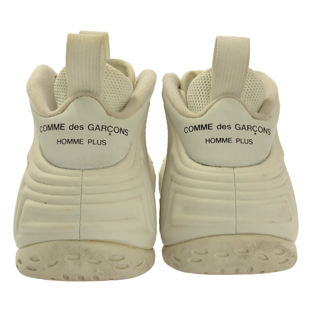 COMME des GARÇONS HOMME PLUS | x NIKE / Nike AIR FOAMPOSITE ONE SP / DJ7952-100 Foamposite One 皮革標誌運動鞋 | SHOPBOP尺寸 28.5 公分 |男士