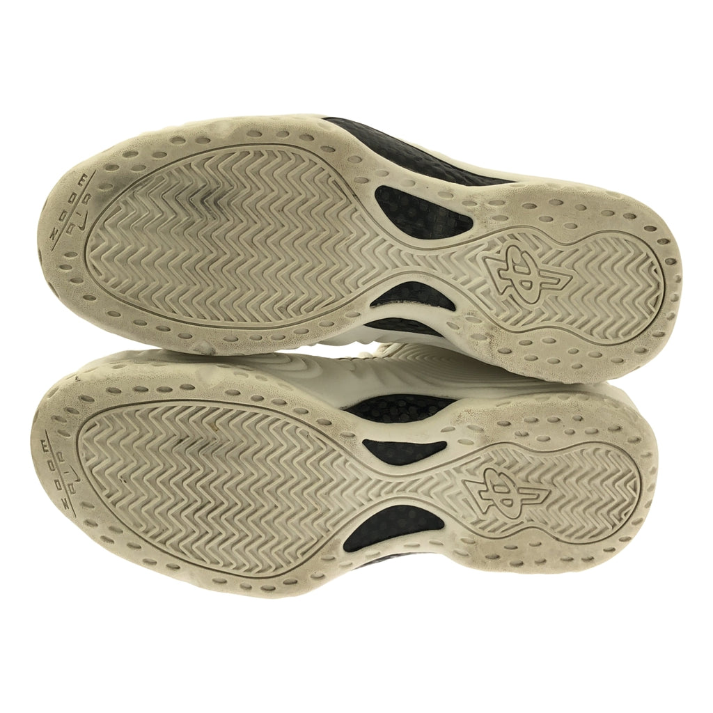 COMME des GARÇONS HOMME PLUS | x NIKE / Nike AIR FOAMPOSITE ONE SP / DJ7952-100 Foamposite One 皮革標誌運動鞋 | SHOPBOP尺寸 28.5 公分 |男士