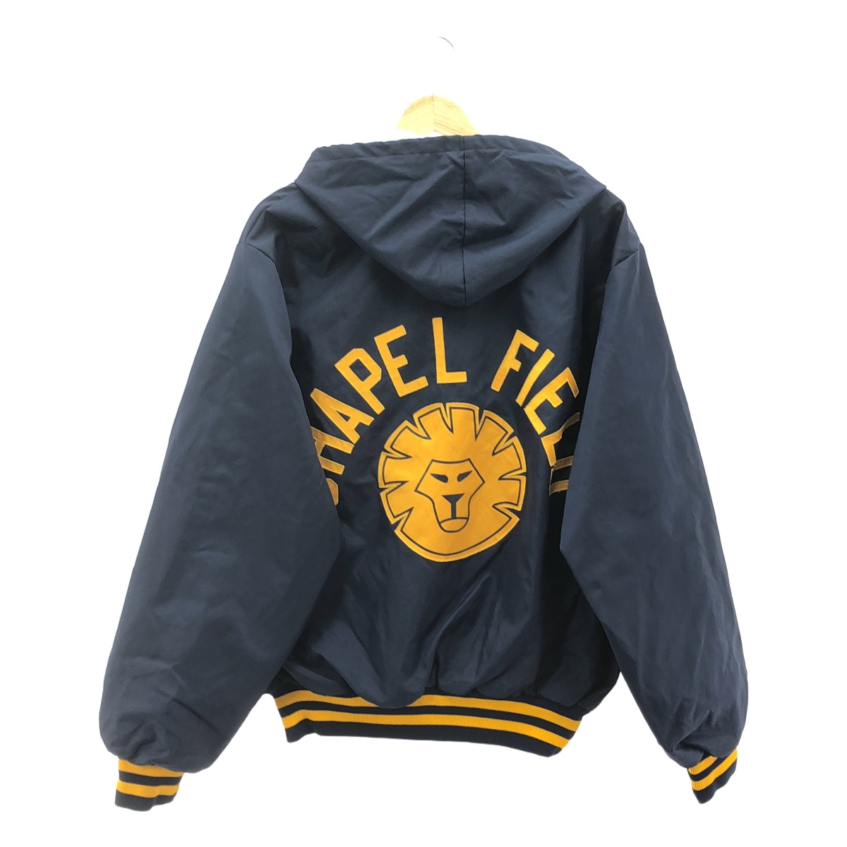 復古 / 復古服裝 | VIKING 90 年代美國製造連帽教練夾克 | M |海軍 |男士