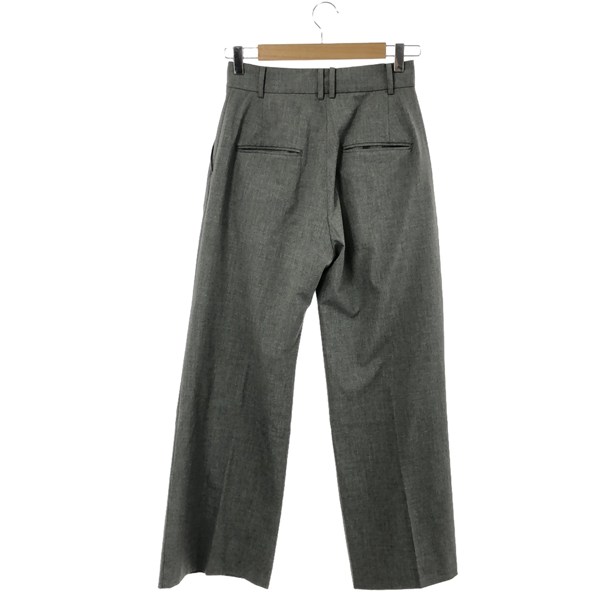 [Good Condition] SLOBE IENA | 2023AW | kivang wide slacks | 36 | Gray | Women's