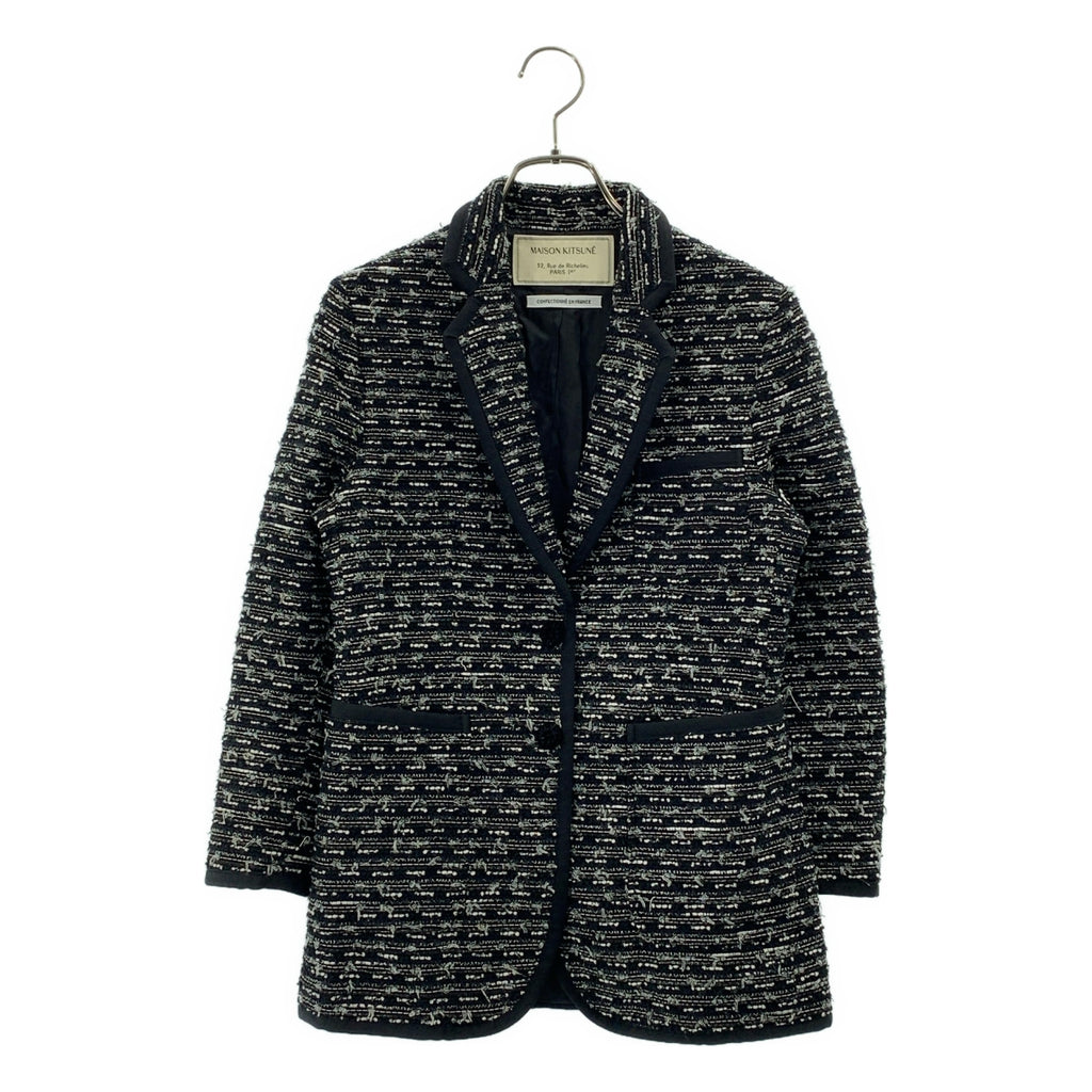 MAISON KITSUNE / メゾンキツネ | ツイード テーラードジャケット | 36 | レディース