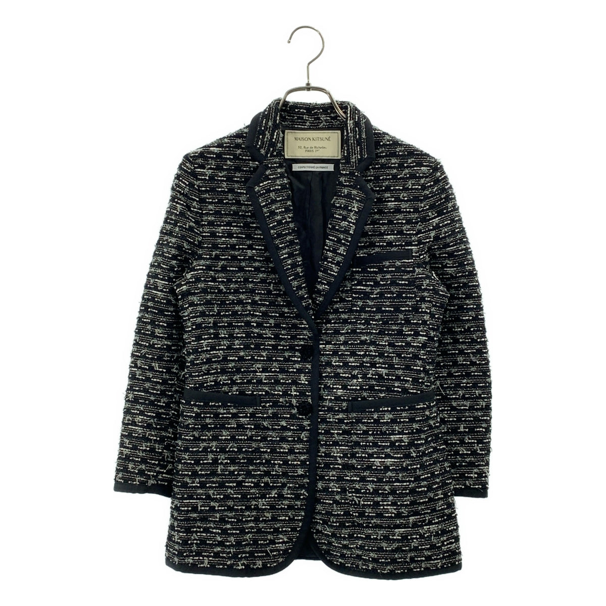 MAISON KITSUNE / メゾンキツネ | ツイード テーラードジャケット | 36 | レディース
