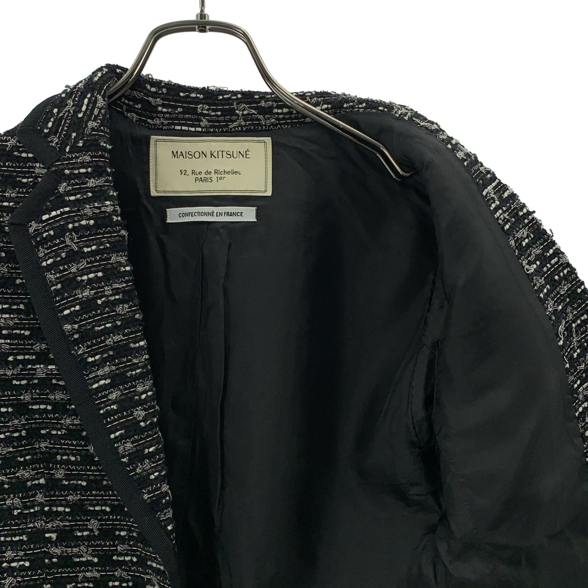 MAISON KITSUNE / メゾンキツネ | ツイード テーラードジャケット | 36 | レディース