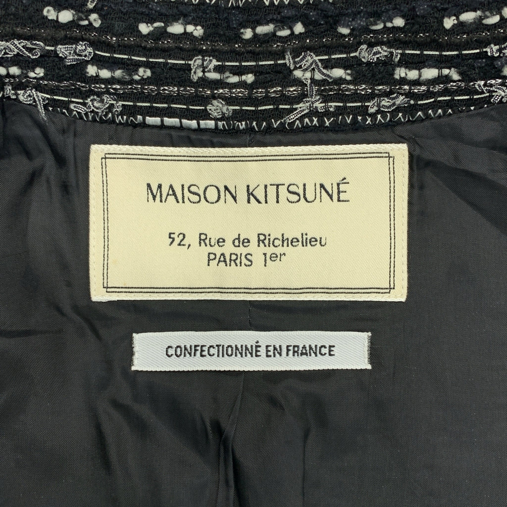 MAISON KITSUNE / メゾンキツネ | ツイード テーラードジャケット | 36 | レディース