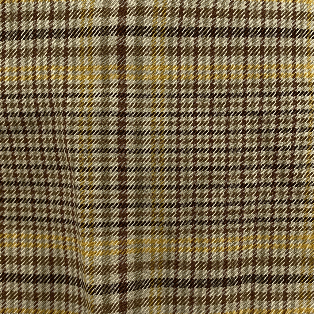 AURALEE / オーラリー | WOOL SERGE CHECK NARROW SLACKS / チェック スラックス パンツ | 5 | メンズ