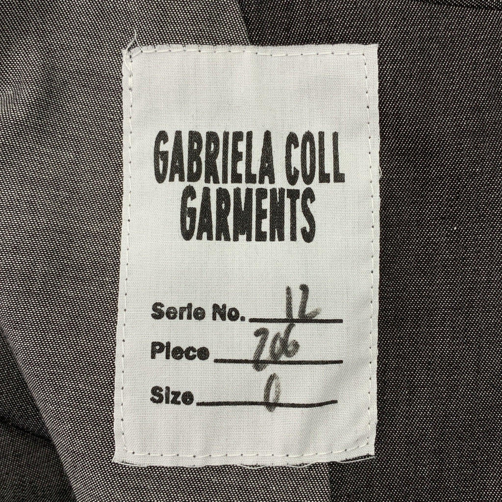 GABRIELA COLL GARMENTS / 가브리엘라 콜 가멘츠 | 울트라 파인 데님 재킷 | 0 |